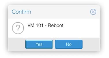 Reboot the HA VM in Proxmox